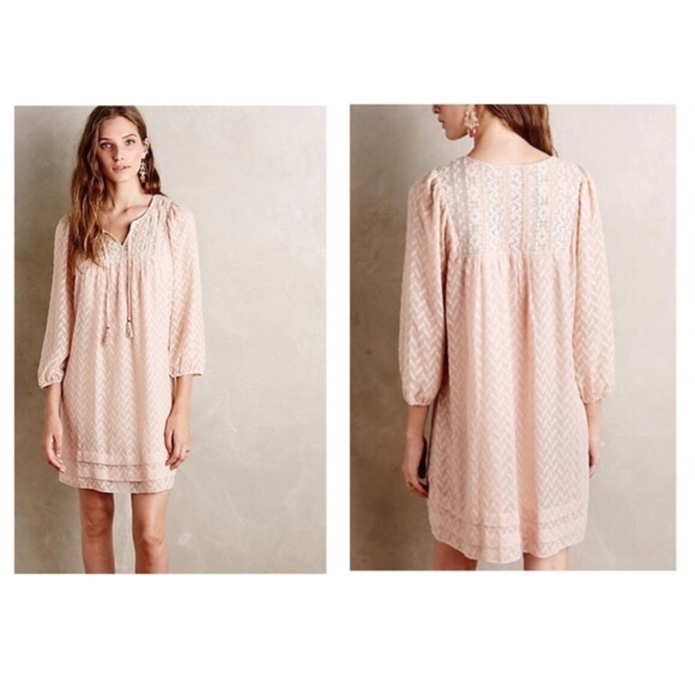 One September Peasant Dress Anthropologie XS